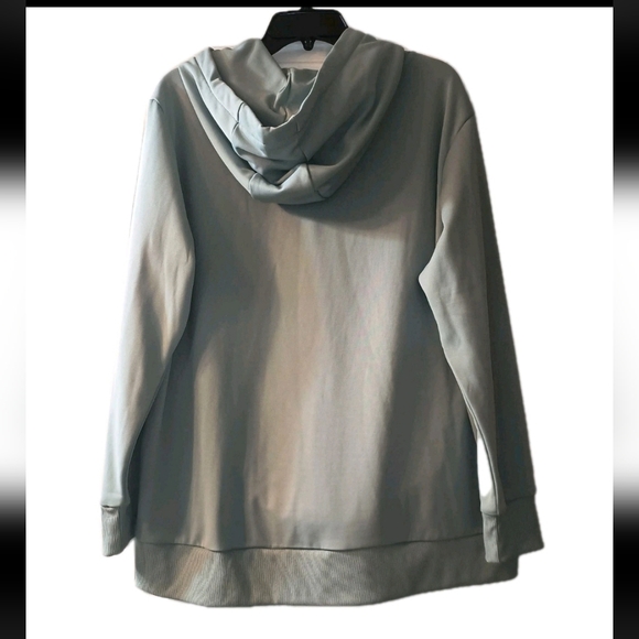 Mondetta Hoodie Womens XL Seafoam Green Lightweight Sweatshirt Pullover - Picture 2 of 5